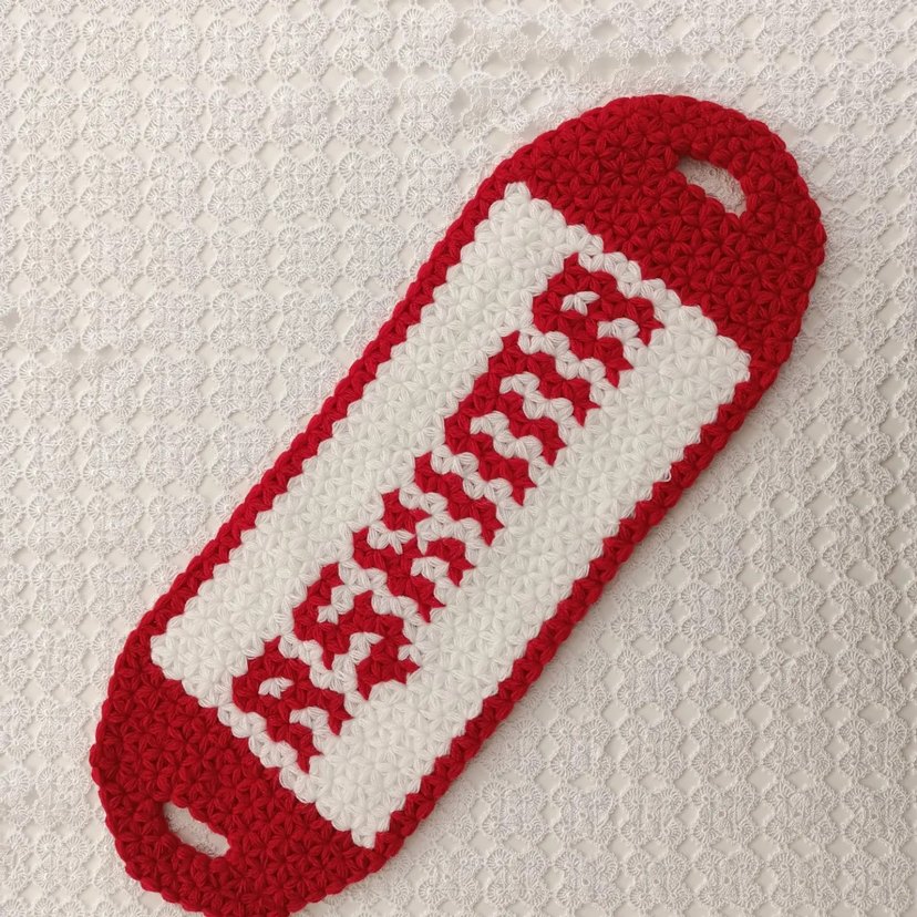 Kırmızı Renkli Banyo Süngeri - Görsel 3