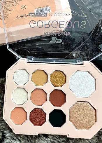 Bej Tonlarında 9'lu Far Paleti - Görsel 2