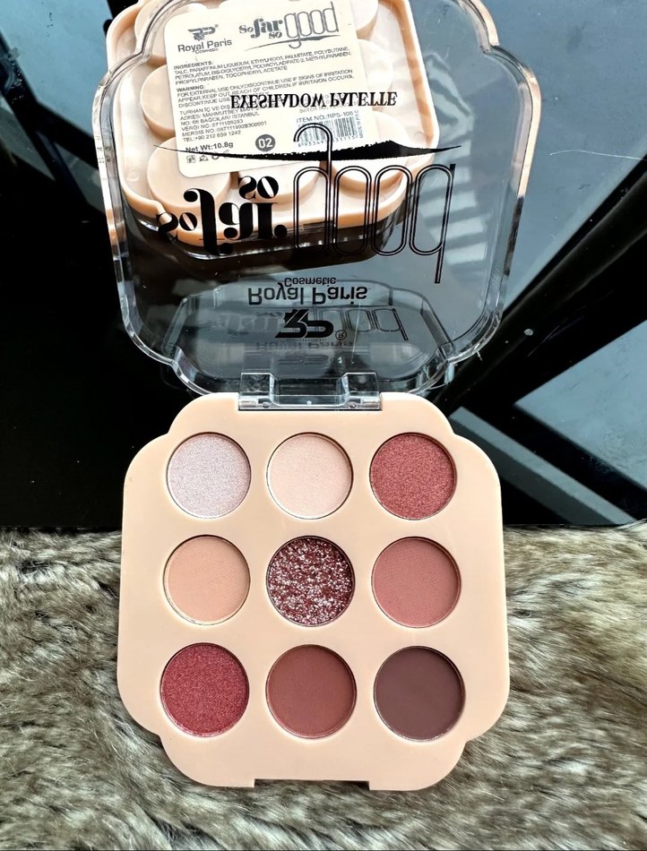 Bej Tonlarında 9'lu Far Paleti - Görsel 5