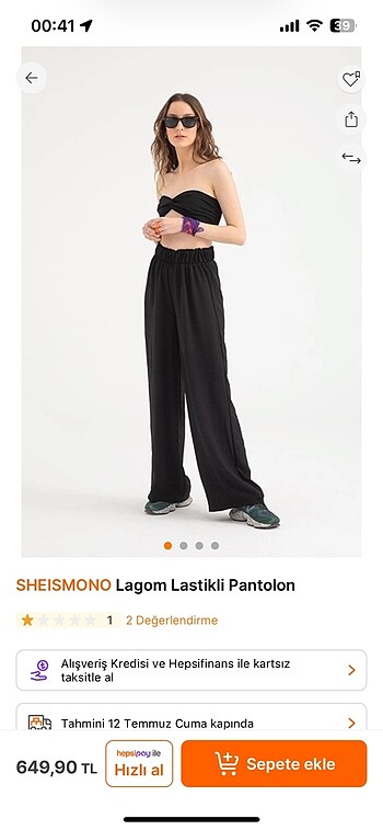 Yazlık pantolon sheisemono marka
