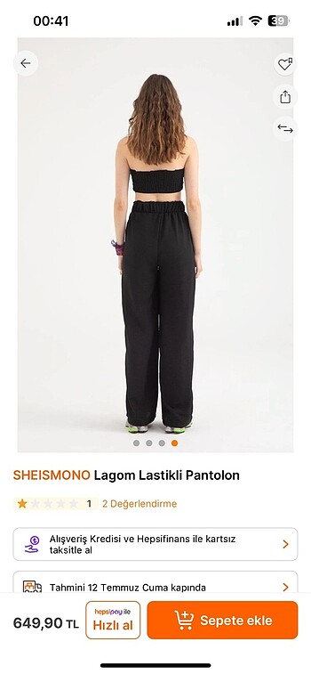 Trendyol & Milla Yazlık pantolon sheisemono marka