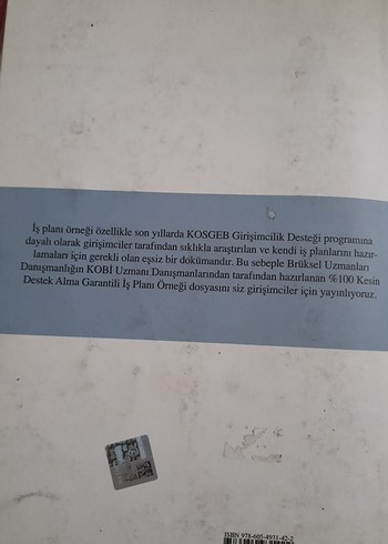 Girişimcilik ve İş Planı Kitabı