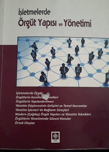 İşletmelerde Örgüt Yapısı ve Yönetimi Kitabı