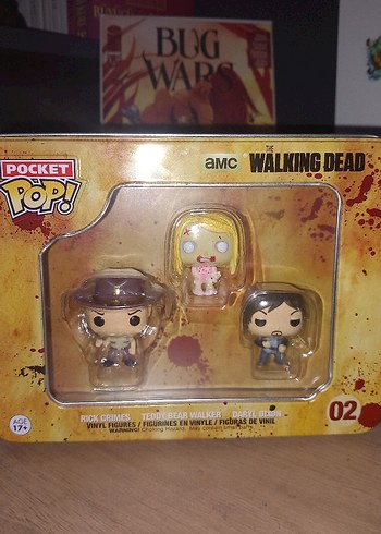 The Walking Dead Pocket Pop Figür Seti