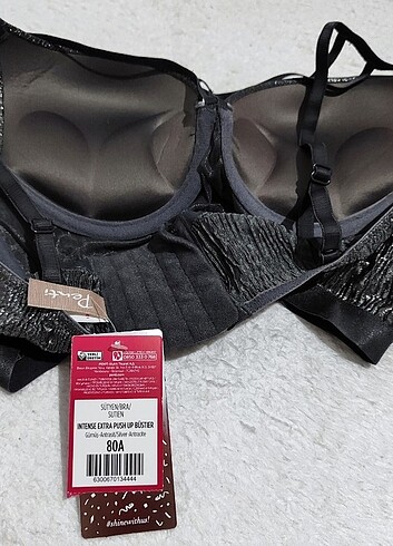 m Beden gri Renk Penti Süper Push Up Bralet 