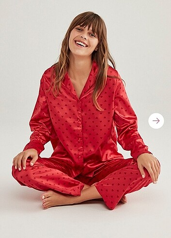 Penti Saten Pijama Takımı 