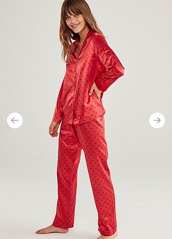 Penti Penti Saten Pijama Takımı 