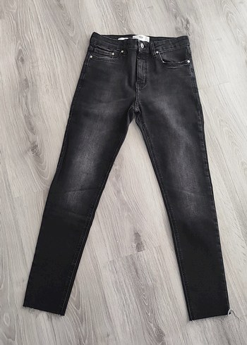 Mango İsa Gri Kadın Skinny Jean