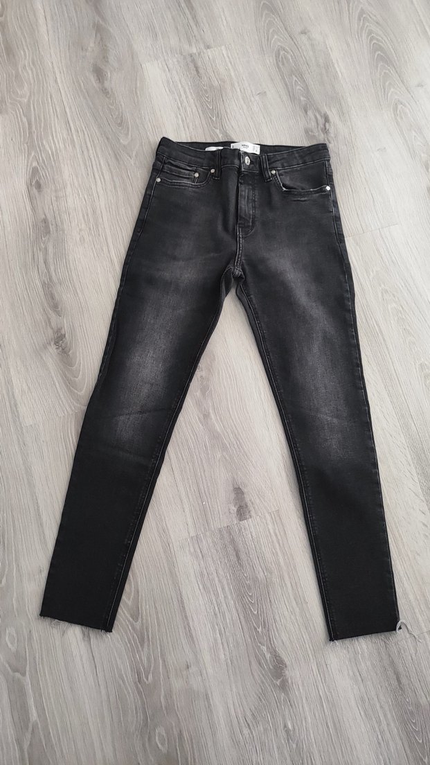 Mango İsa Gri Kadın Skinny Jean Pantolon - Görsel 2