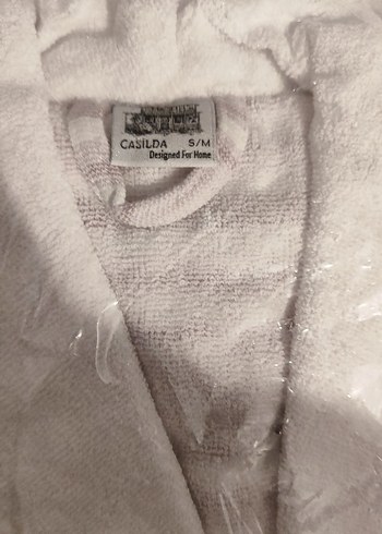 Lila Kadın Bağlamalı Bornoz - Görsel 3