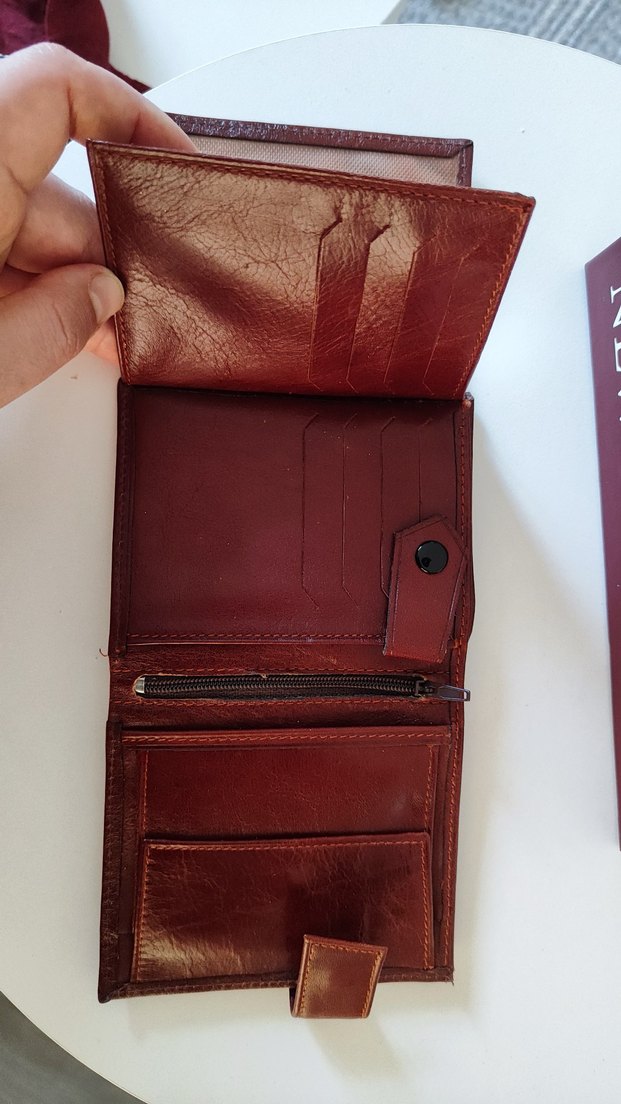 CALVİN KLEİN KAHVERENGİ DERİ KLASİK ERKEK CÜZDAN - Görsel 3