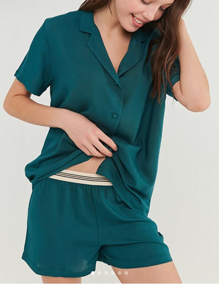 Penti Kısa Kollu Maskülen Pijama Takımı - Görsel 2