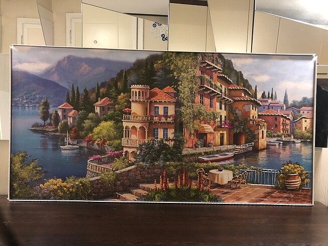 BIEV YAĞLI BOYA EFEKTLİ TABLI 120x60cm