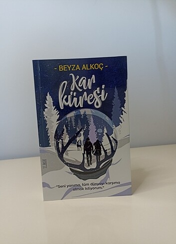 Kar küresi ciltsiz kitap