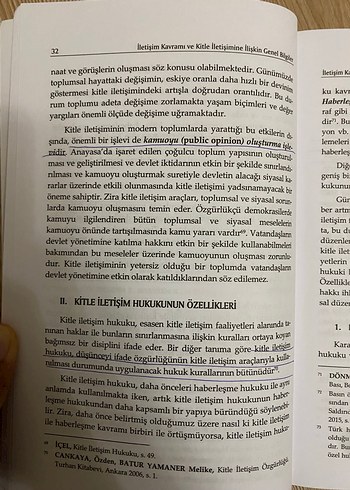 Beden Renk Kitle İletişim Hukuku - Bayındır, Apiş, Ersöz