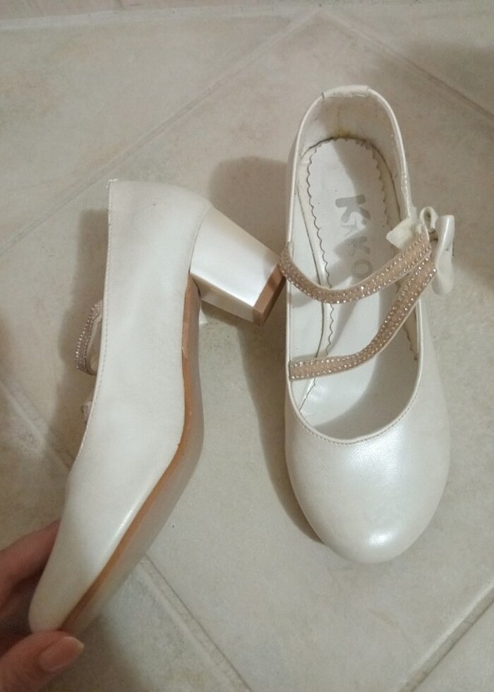 Çocuk topuklu ayakkabı - Görsel 2