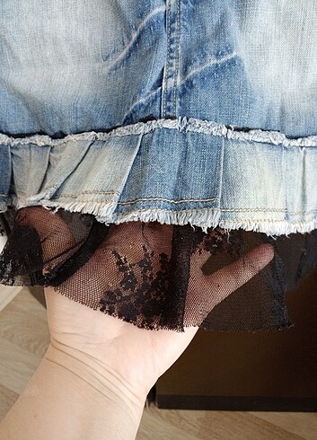 m Beden Madoc Jeans kısa etek