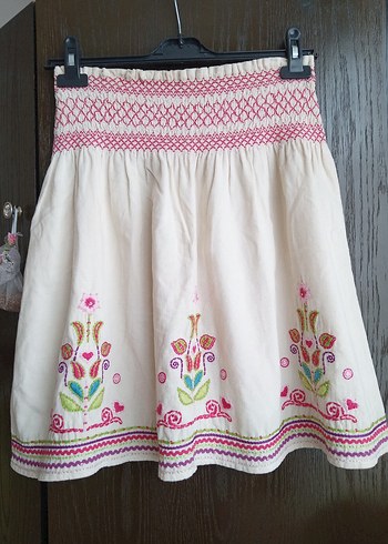 Nakışlı Bohem Etek (36-38-40) - Görsel 5