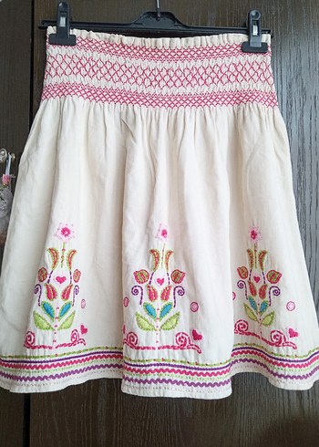 Nakışlı Bohem Etek (36-38-40) - Görsel 2