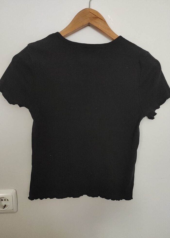 Kadın m beden lcw siyah t-shirt  - Görsel 2