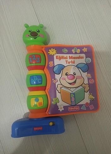  Beden Renk Fisher price eğitici masalcı tırtıl 