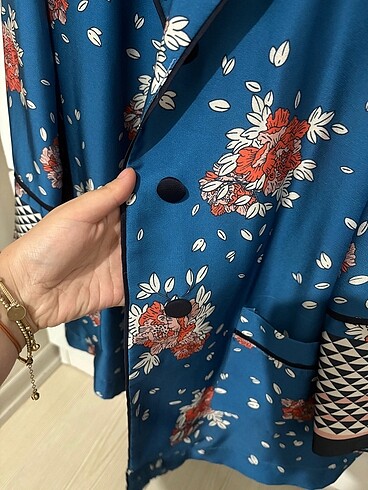 m Beden lacivert Renk Kimono