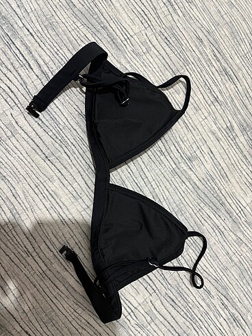 38 Beden siyah Renk Bikini Üstü