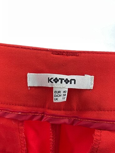 40 Beden turuncu Renk Koton Kumaş Pantolon %70 İndirimli.