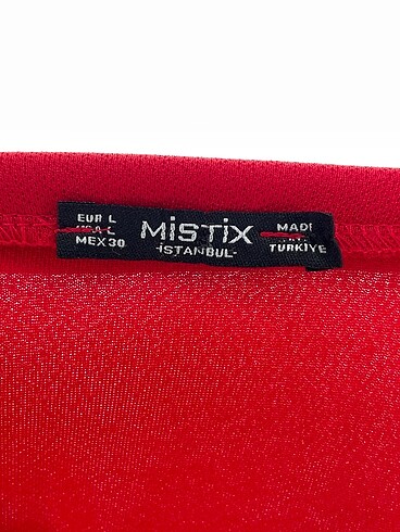 l Beden kırmızı Renk Diğer Mini Üst %70 İndirimli.