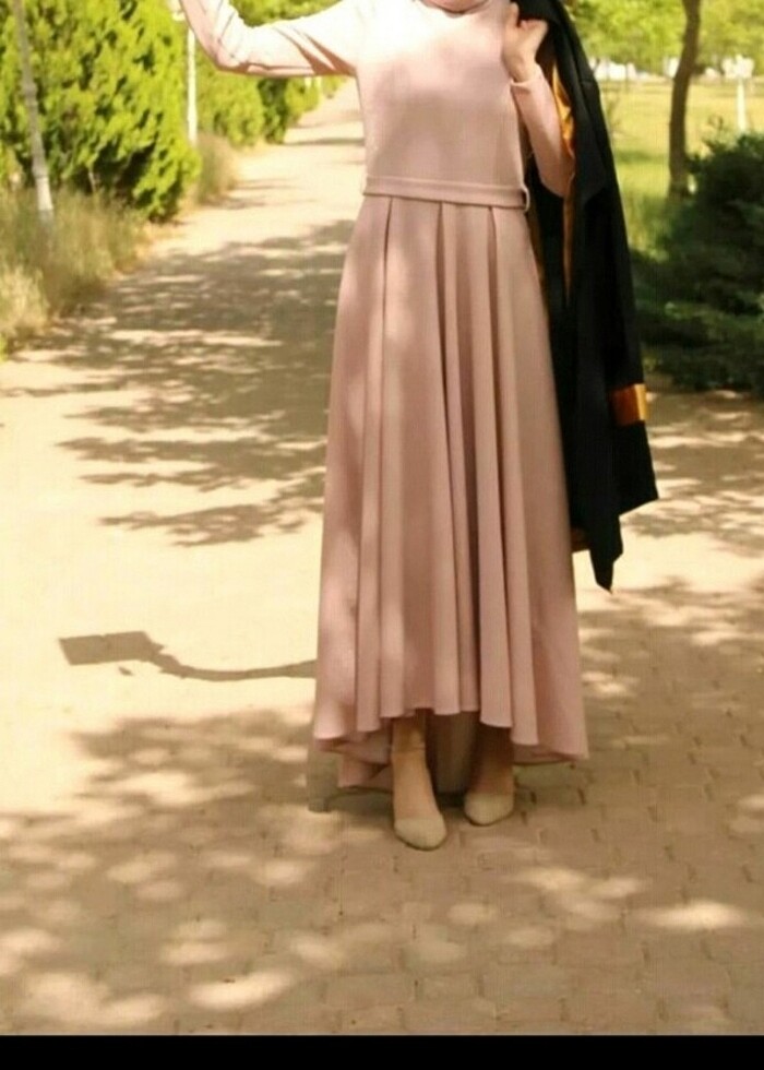 Mezuniyet elbisesi tesettür abiye - Görsel 2