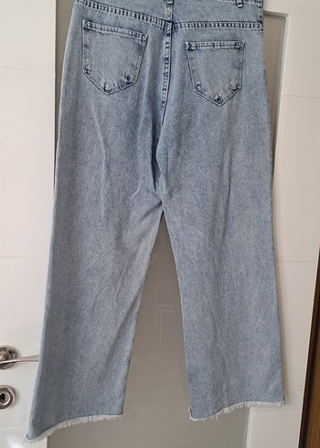 Gri Mavi Bol Kesim Kadın Kot Pantolon
2 defa giyildi yeni ürün - Görsel 4