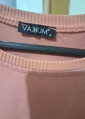 Kadın Uzun Kollu pudra Tunik - Görsel 3