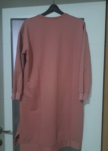 Kadın Uzun Kollu pudra Tunik - Görsel 2