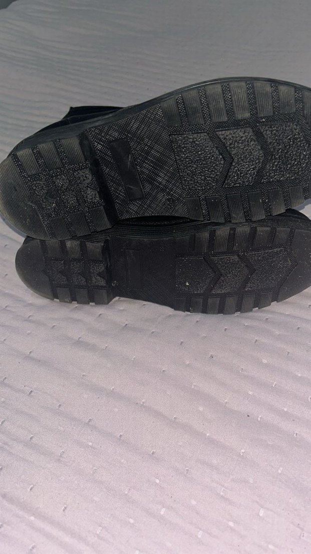 Siyah Deri Bağcıklı Stiletto Topuklu Bot - Görsel 2