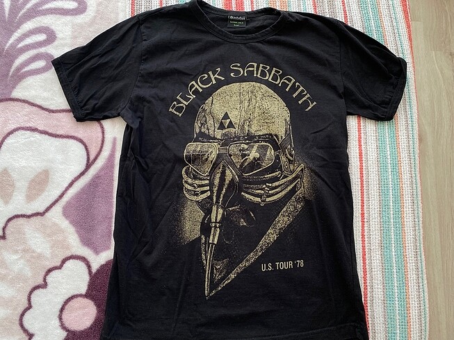 Black Sabbath Baskılı Tişört