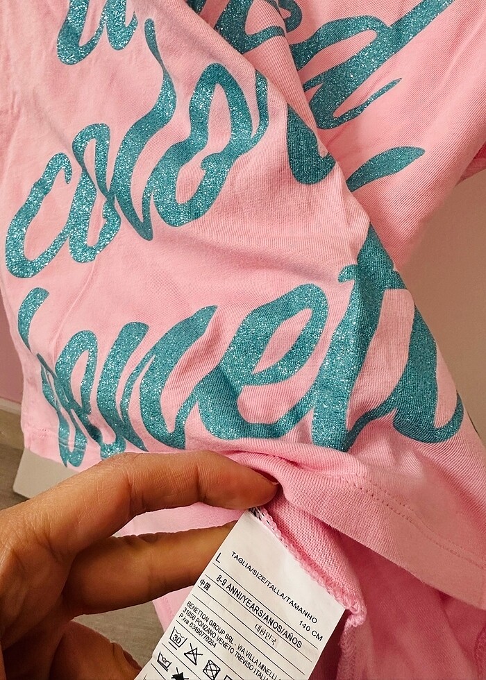 8 Yaş Benetton Tshirt - Görsel 3