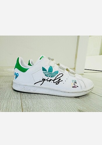 Adidas Stan Smith Kız Çocuk 33 Numara - Görsel 3
