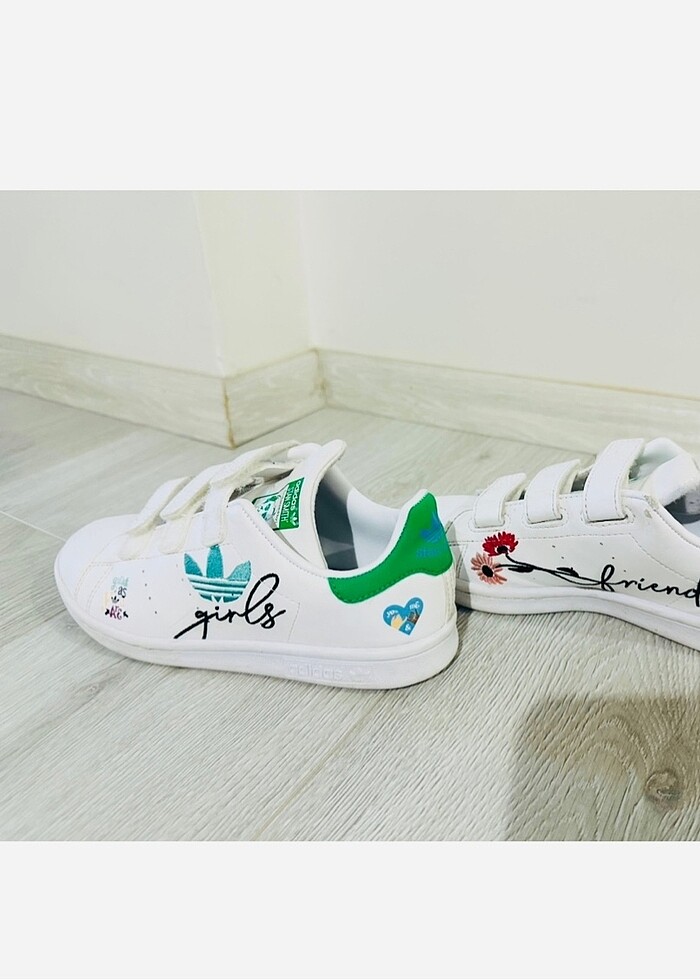 Adidas Stan Smith Kız Çocuk 33 Numara - Görsel 2