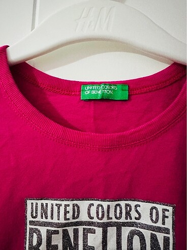 Benetton Kız Çocuk Tshirt 8 yaş - Görsel 2