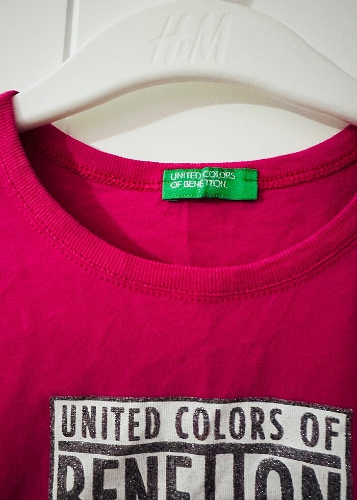 Benetton Kız Çocuk Tshirt 8 yaş - Görsel 2