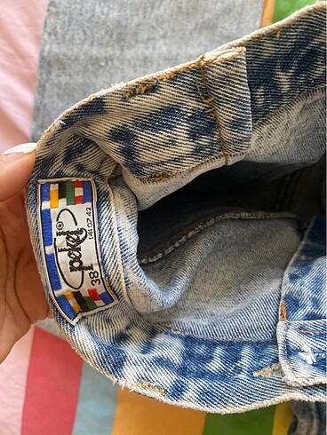 xs Beden Vintage kot pantolon