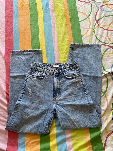 Zara yırtık jean