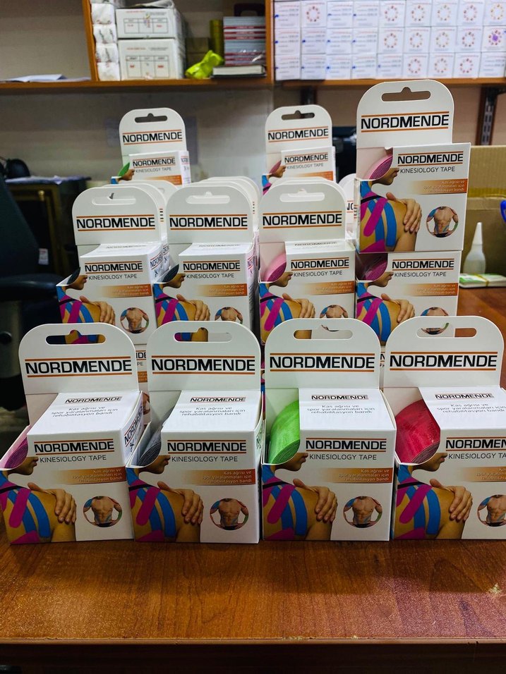 Nordmende Kas Ağrısı İçin Kinesio Bant - Görsel 2