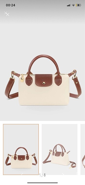 Longchamp mini askılı çanta