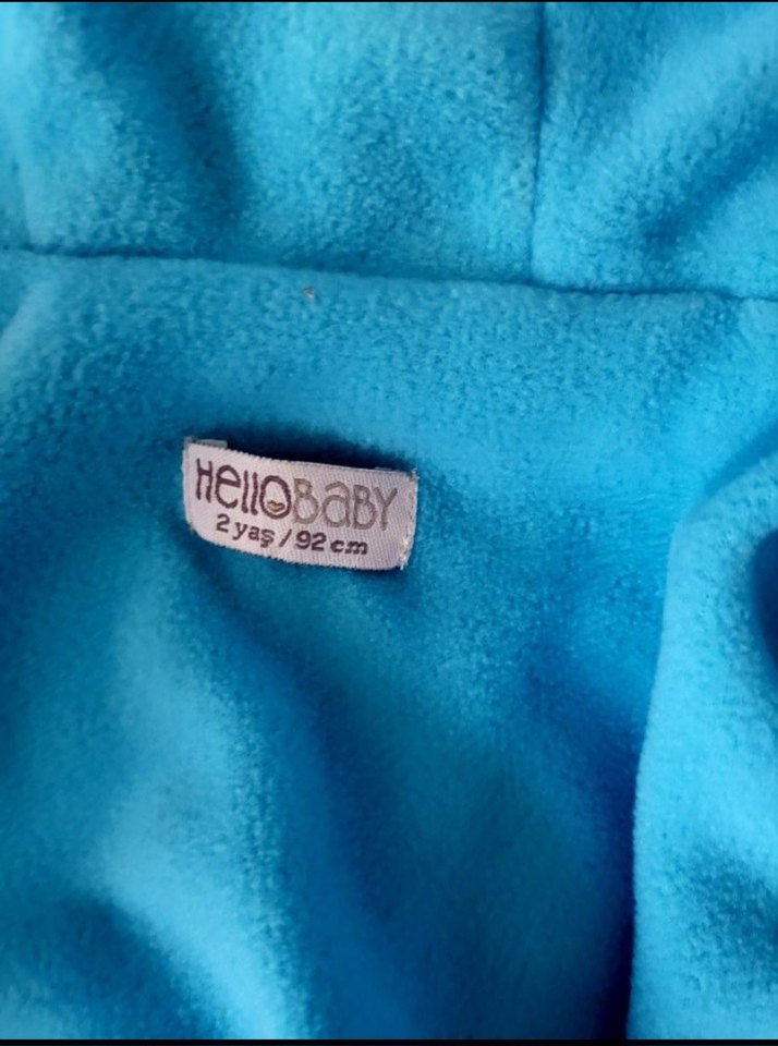 Turuncu Kapüşonlu Erkek Çocuk Mont - Görsel 4