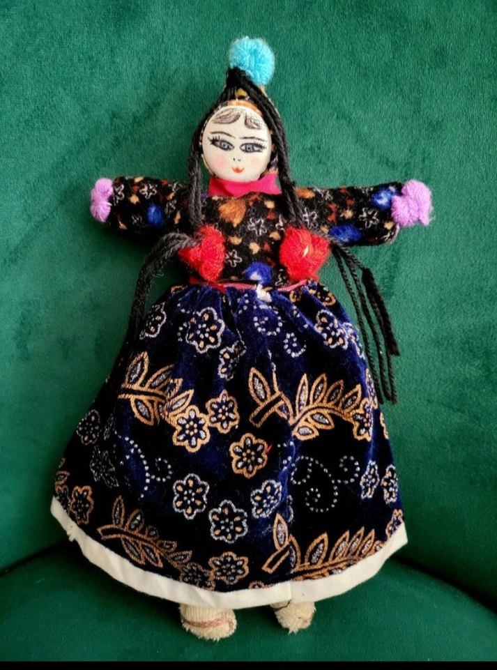 el yapımı yöresel bez bebek - Görsel 2