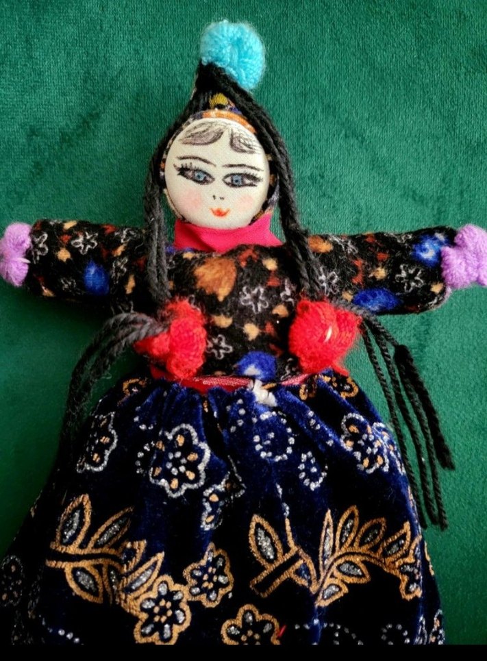 el yapımı yöresel bez bebek - Görsel 3