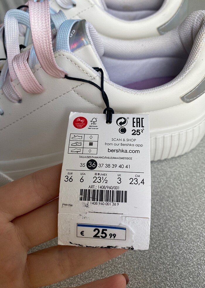 Bershka spor ayakkabı - Görsel 4