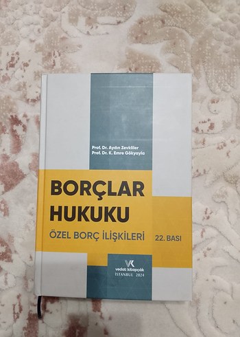 Borçlar Hukuku Özel Borç İlişkileri 22. Baskı