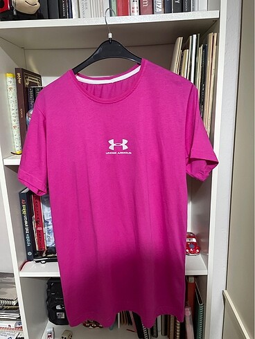 under armour pembe tişört